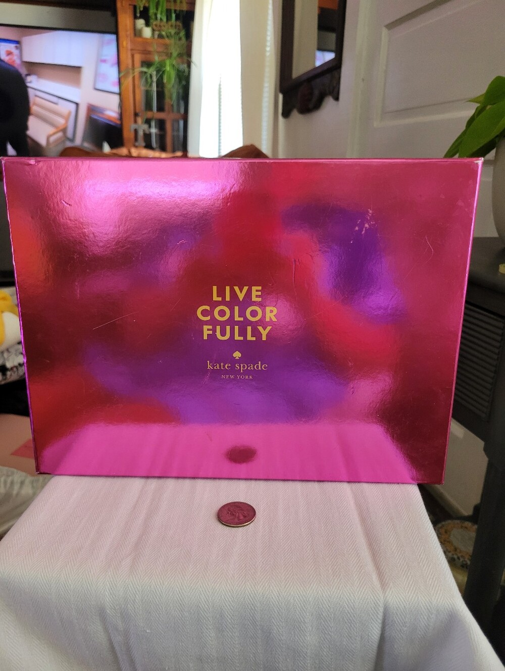 kate spade Live Color Fully Empty Hot Pink Box